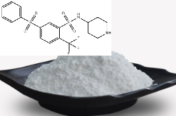 5-(苯磺酰基)-N-(哌啶-4-基)-2-(三氟甲基)苯磺酰胺