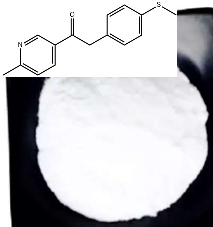 1-(6-甲基-3-吡啶)-2-[4-(甲巯基)苯基]-乙酮