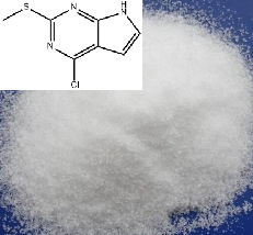 4-氯-2-(甲硫基)-7H-吡咯并[2,3-D]嘧啶