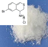 6-溴-3,4-二氢-1H-2-苯并噻喃-4-胺盐酸盐