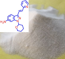(E)-3-[2-(吡啶-2-基)乙烯基]-1-(四氢-2H-吡喃-2-基)-1H-吲唑-6-胺