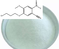 5-(3-氯丙氧基)-4-甲氧基-2-硝基苯甲腈