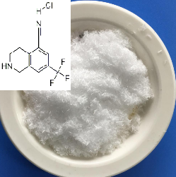 1,2,3,4-四氢-7-(三氟甲基)-5-异喹啉甲腈盐酸盐