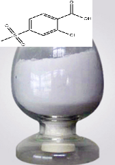 2-氯-4-甲砜基苯甲酸