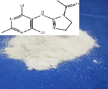 4,6-二氯-2-甲基-5-(1-乙酰基-2-咪唑啉-2)-氨基嘧啶