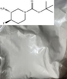 叔-丁基 (3R,4R)-3-氨基-4-氟哌啶-1-甲酸基酯