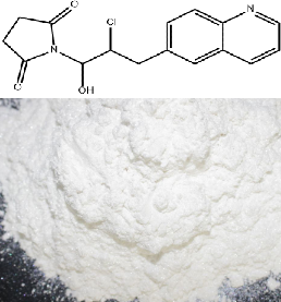 1-[2-氯-1-羟基-3-(6-喹啉基)丙基]-2,5-吡咯烷二酮