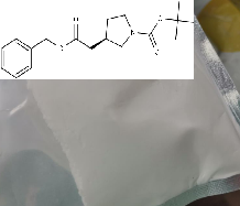 2-甲基丙-2-基(3R)-3-[2-(苄氧基)-2-氧乙基]吡咯烷-1-甲酸酯